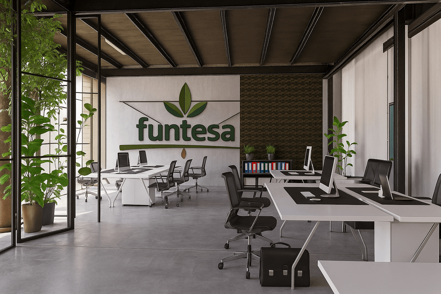 Equipo FUNTESA trabajando en sostenibilidad